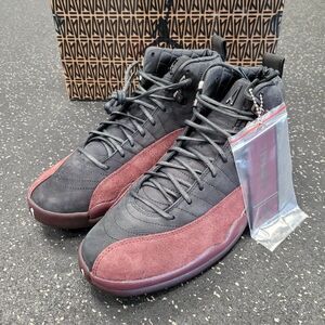 Air Jordan 12 A Ma Maniere Black 10.5W / 9M- DV6989-001